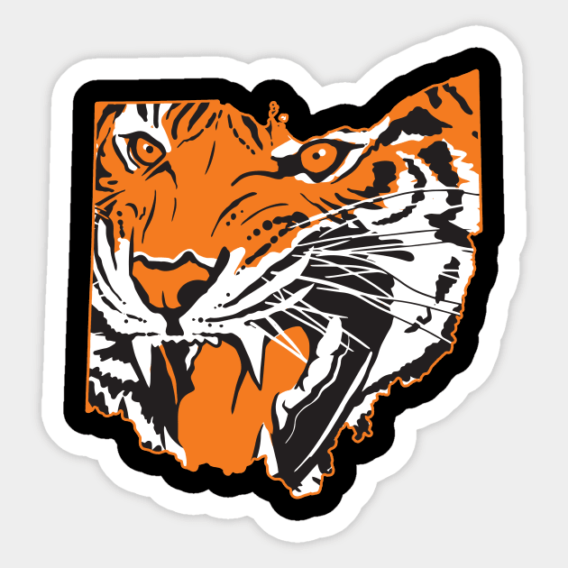 Cincinatti Bengals Sticker by stayfrostybro